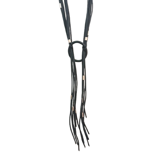 Collier sautoir Cravate noir Fancy