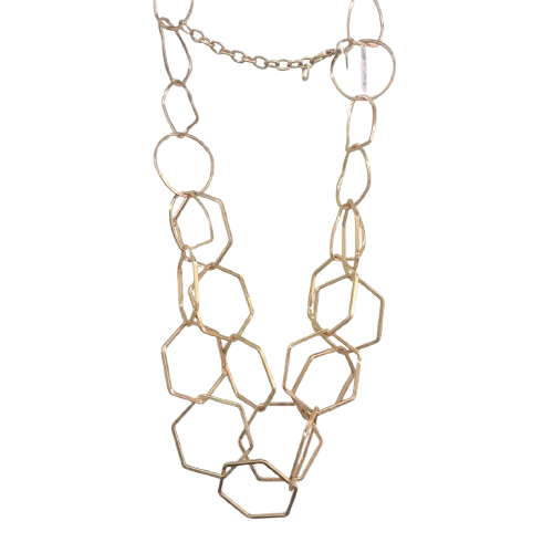 Collier Octogonal or FANCY F