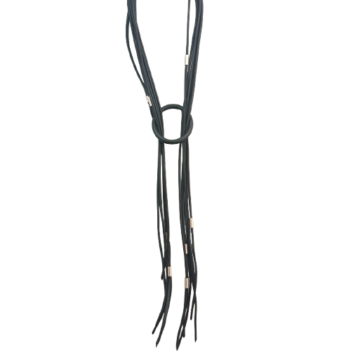 Collier sautoir Cravate noir Fancy