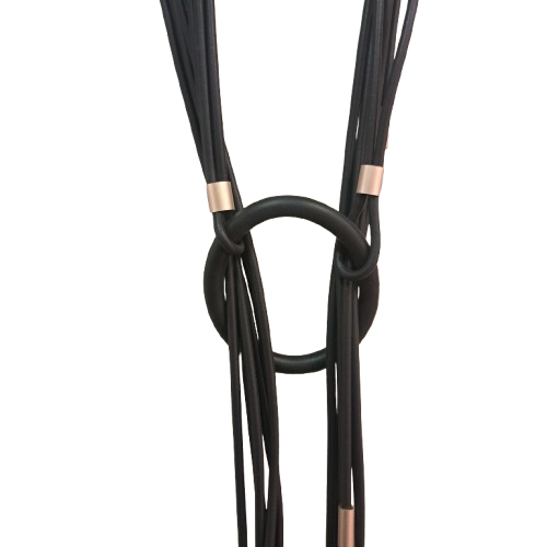 Collier sautoir Cravate noir Fancy