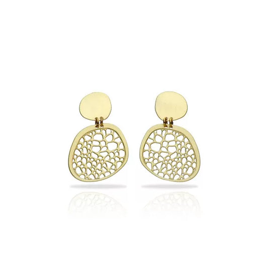 Boucles percées Pétra PM or RAS