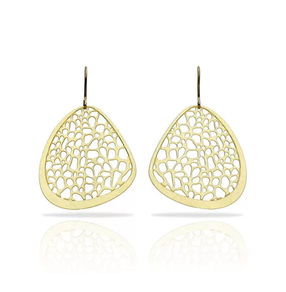 Boucles percées Pétra MM or RAS