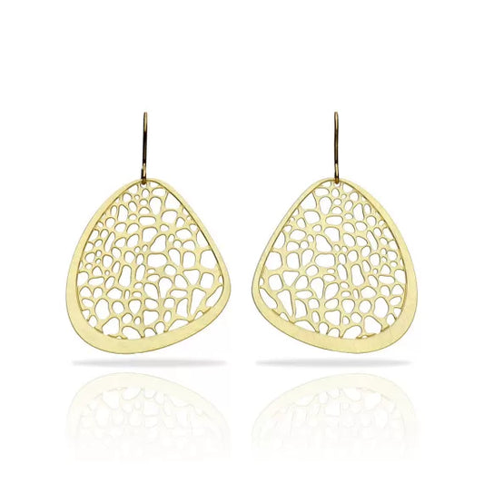 Boucles percées Pétra MM or RAS