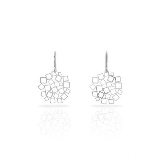 Boucles percées C&C PM argent RAS