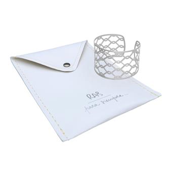 Bracelet manchette Ohana argent RAS