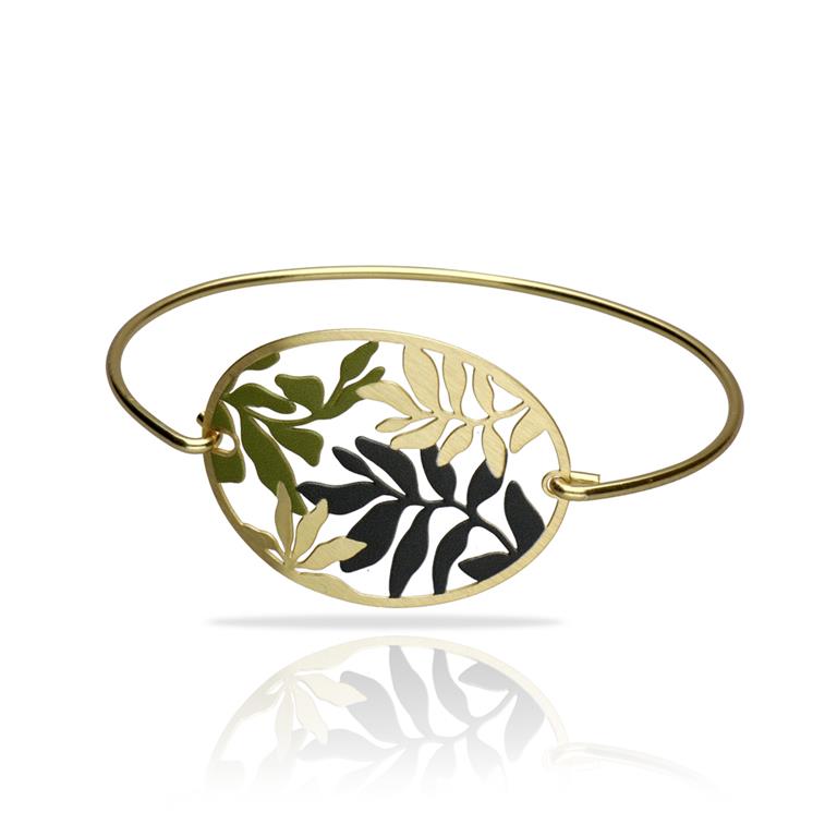 Bracelet clic Orabella or kaki RAS