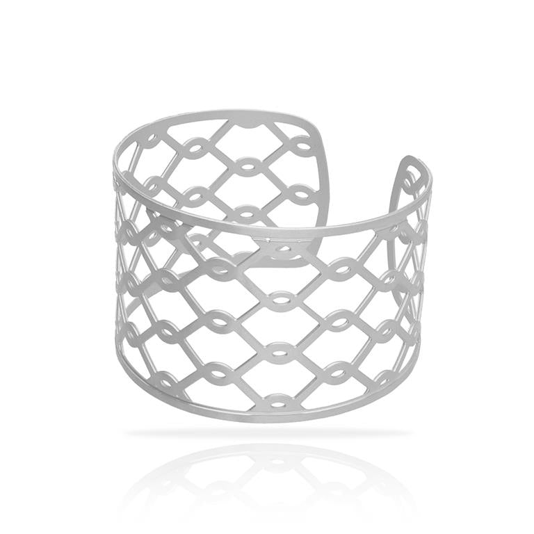 Bracelet manchette Ohana argent RAS
