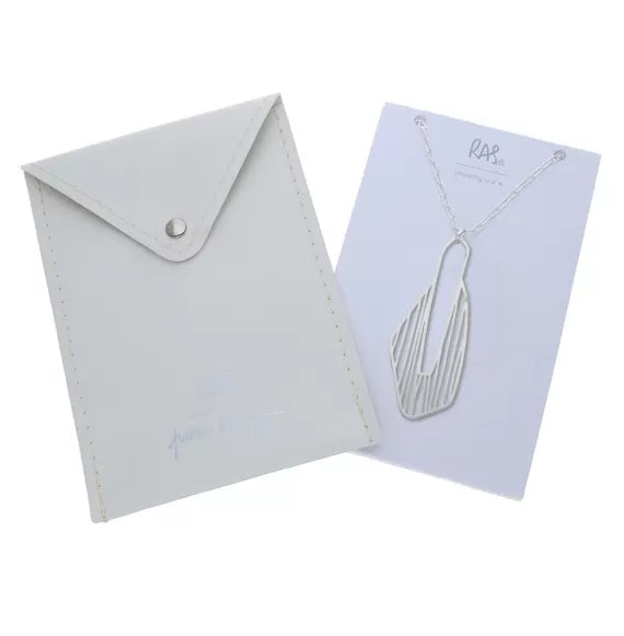 Collier Lumen GM argent RAS