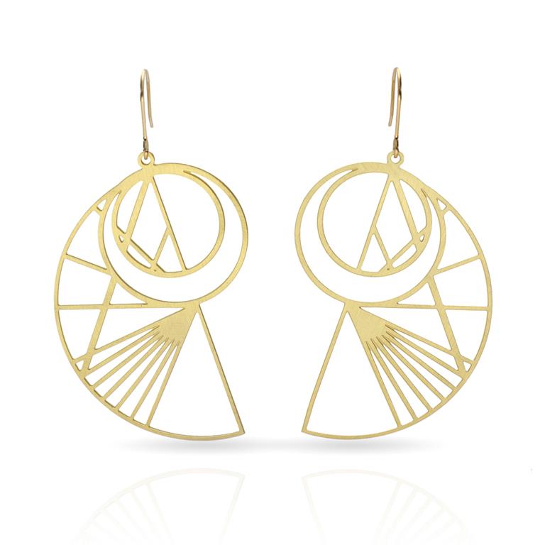 Boucles percées Esquemas GM or RAS