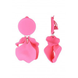 Boucles clips Pétales rose B MISS