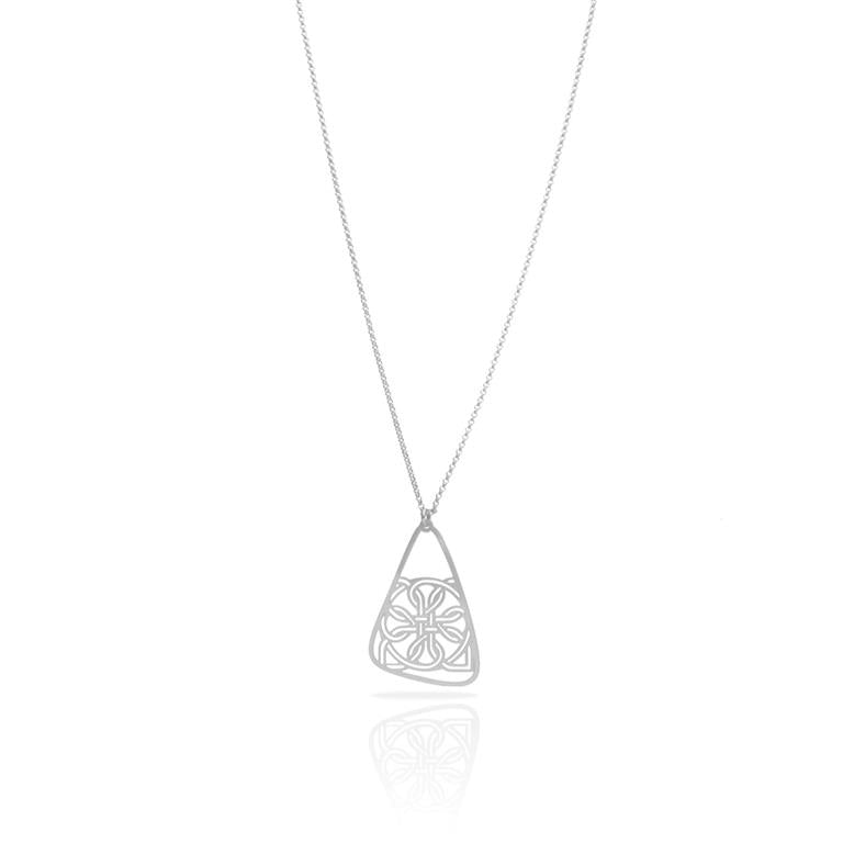 Collier Infinito Triangle PM argent RAS
