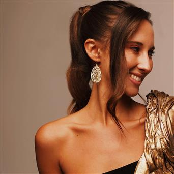 Boucles percées Luméa or RAS