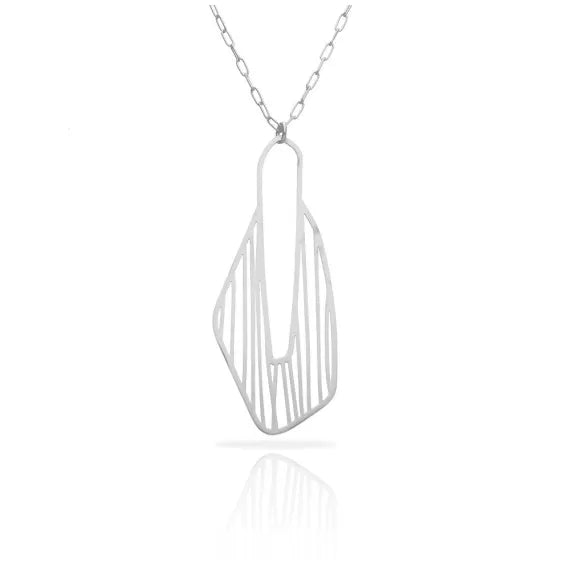 Collier Lumen GM argent RAS