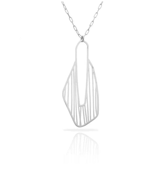 Collier Lumen GM argent RAS