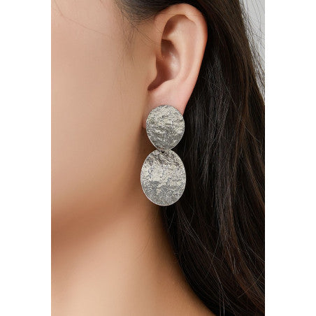 Boucles clips Najeba argent B MISS