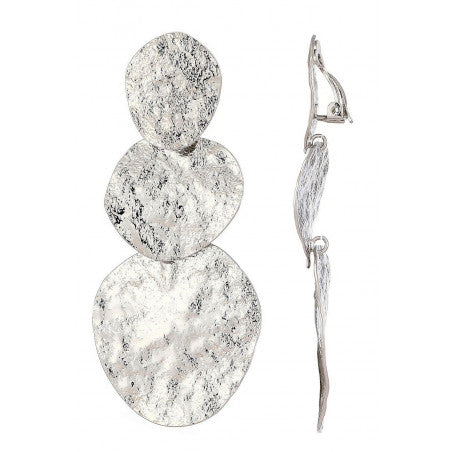 Boucles clips Nijad argent B MISS