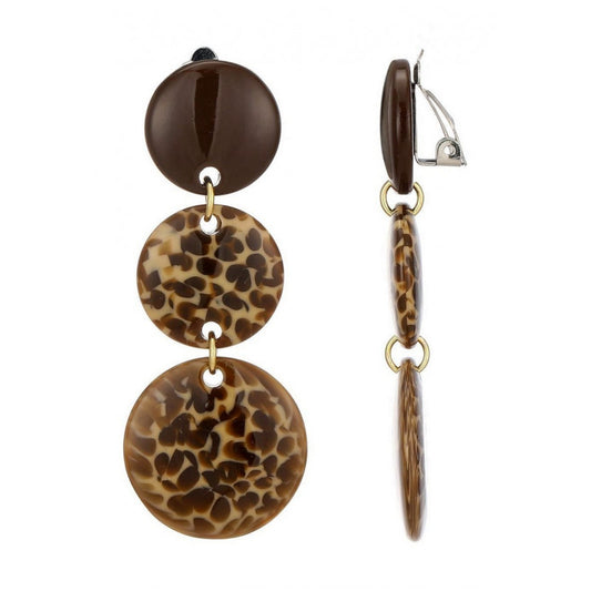 Boucles clips Nyx taches marron BELLE MISS