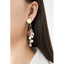 Boucles clips Casino or BELLE MISS