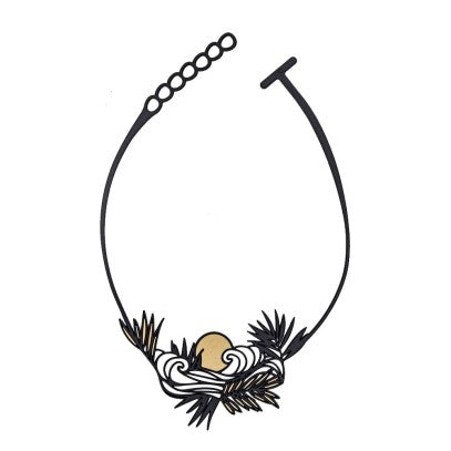 Collier Waimea sable BATUCADA