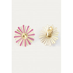 Boucles clips Yoruba rose or B MISS