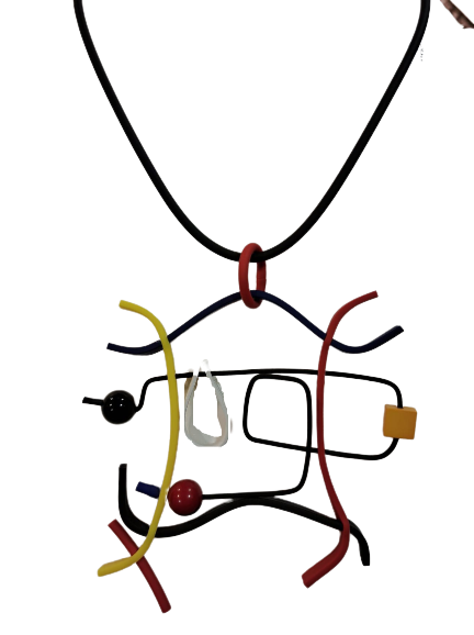 Collier Distrait multicolore  SAMUEL CORAUX