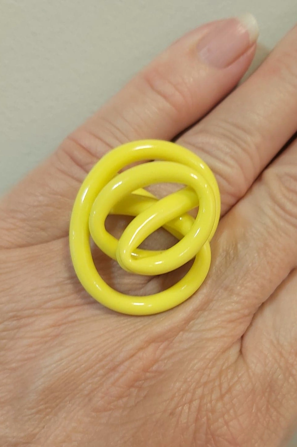 Bague Zig jaune SAMUEL CORAUX
