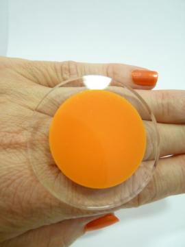 Bague Palet GM orange FORMESPAZIO